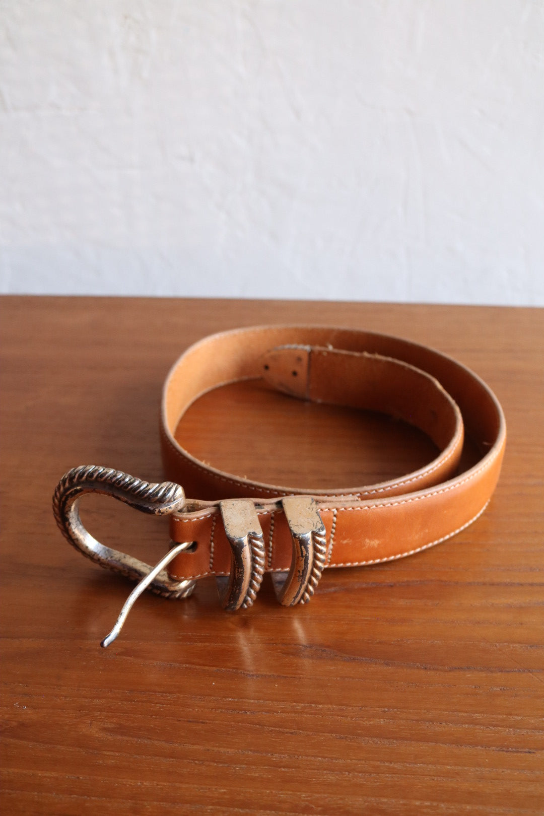Cognac Leather Belt