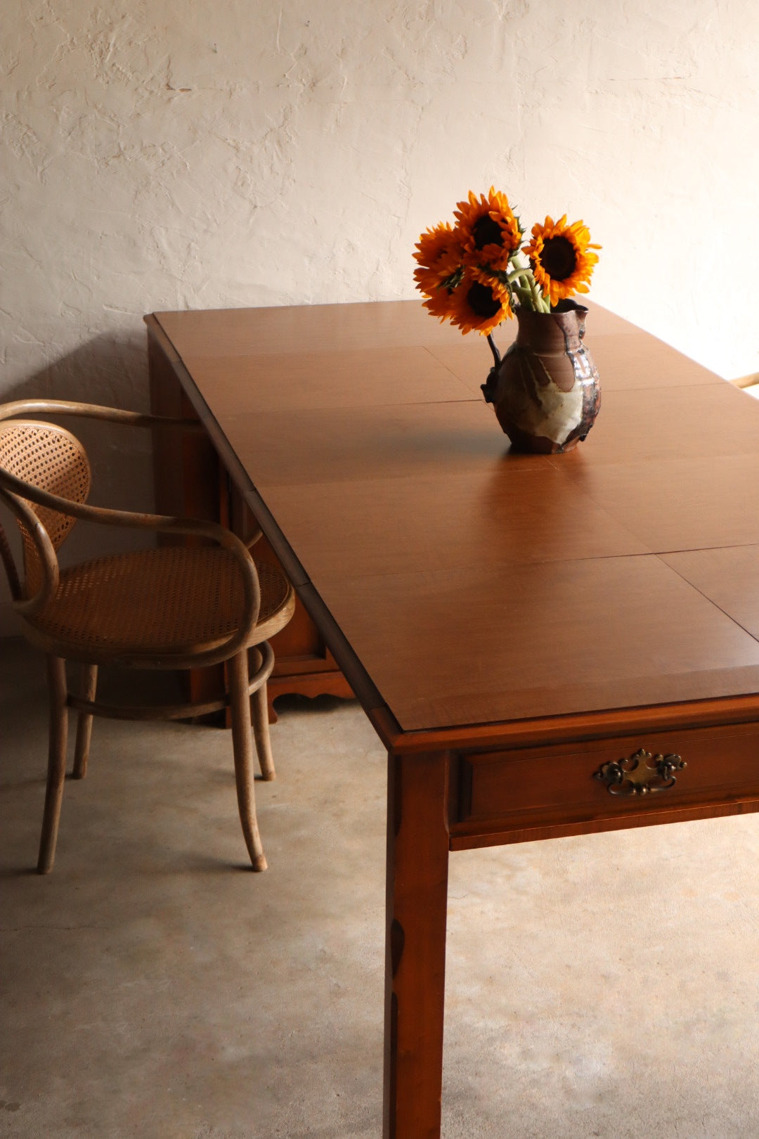 1970s Cabinet with Expanding Table