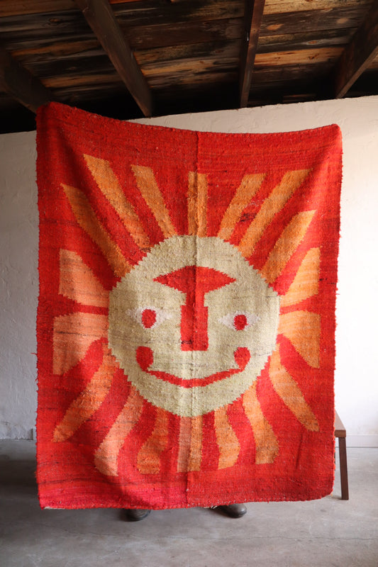 Vintage Handmade Wool Rug