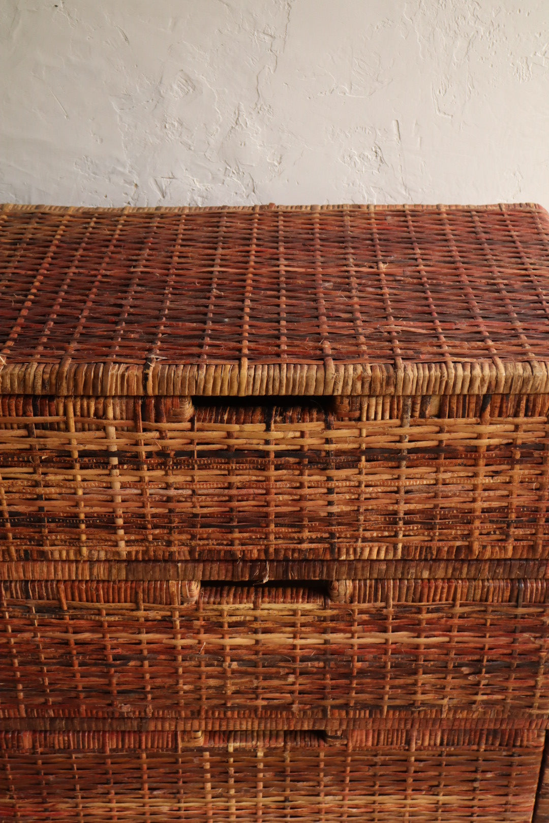 Vintage Rattan Dresser
