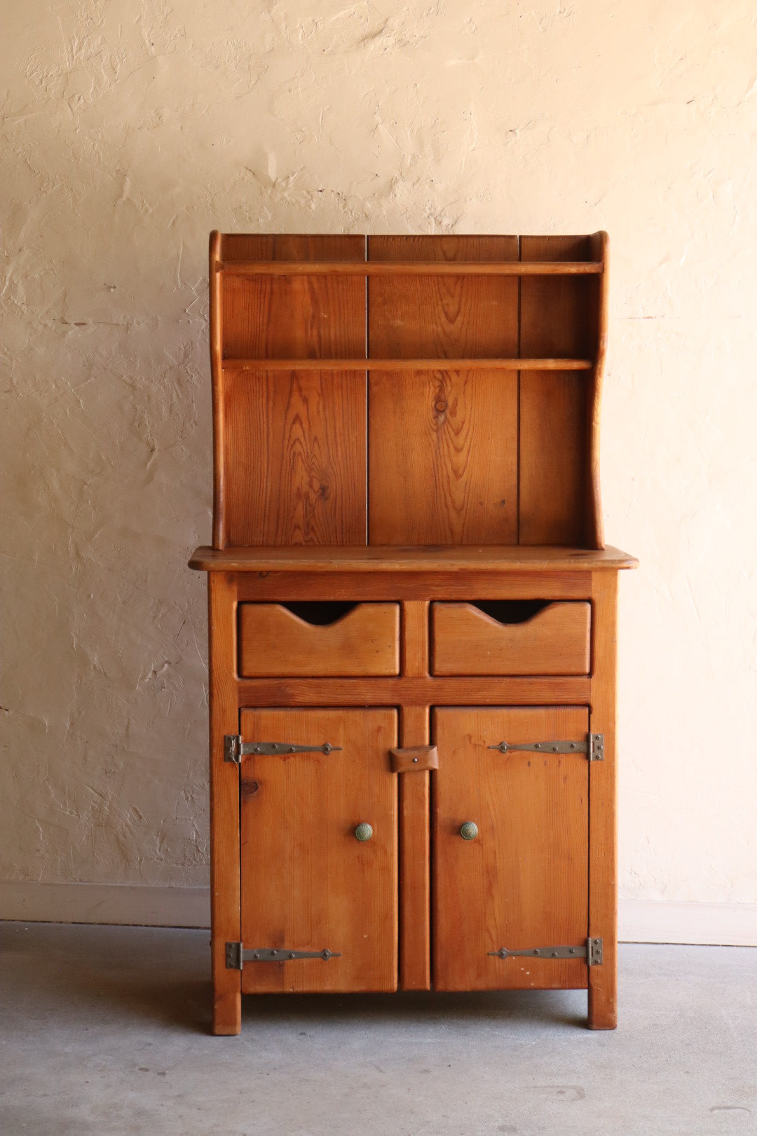 Rustic Pine Hutch