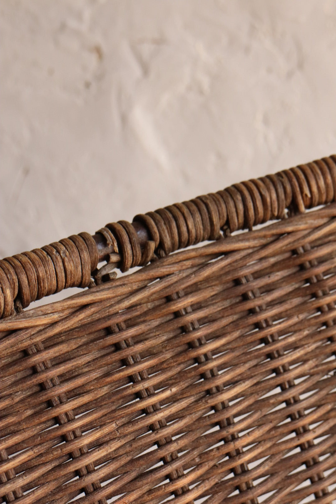 Rattan & Iron Lounge Chair