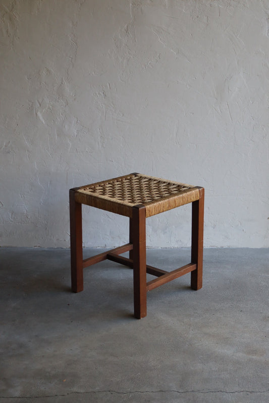 1960s Woven Stool