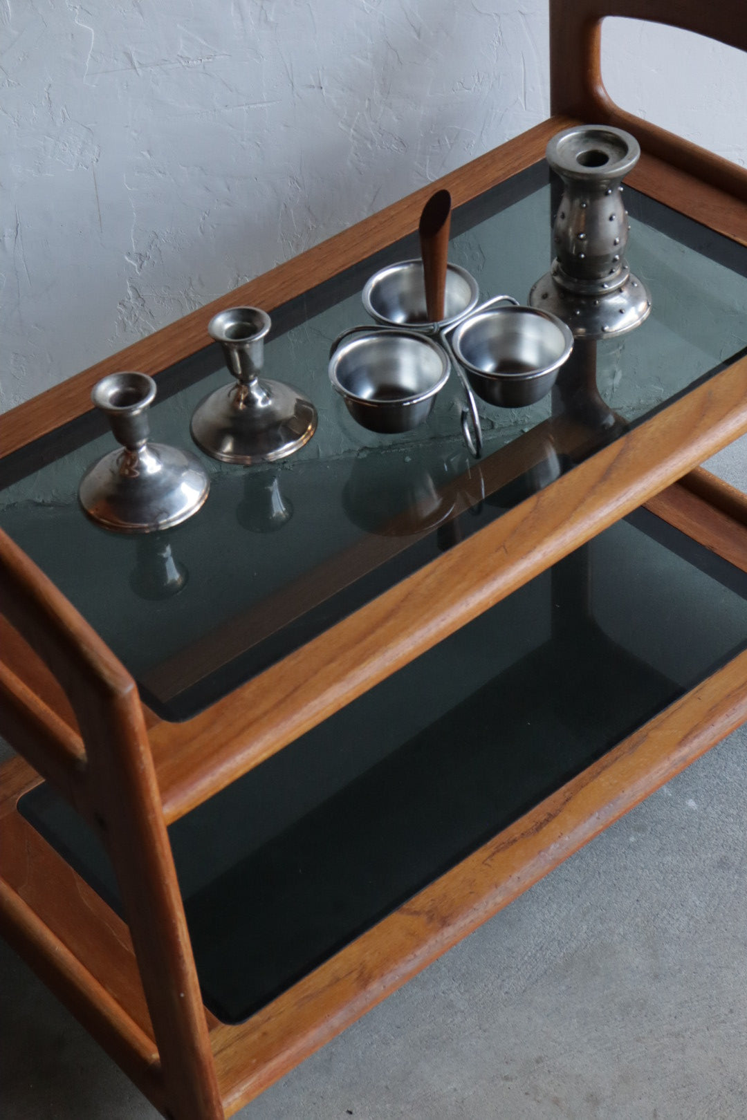 Danish Teak Bar Cart