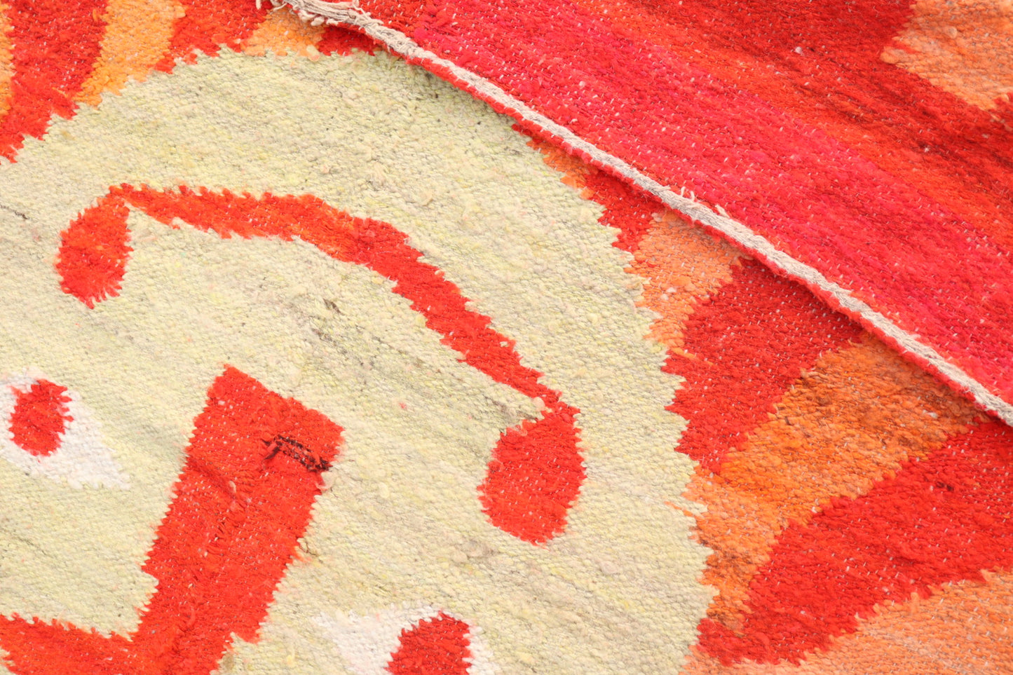 Vintage Handmade Wool Rug