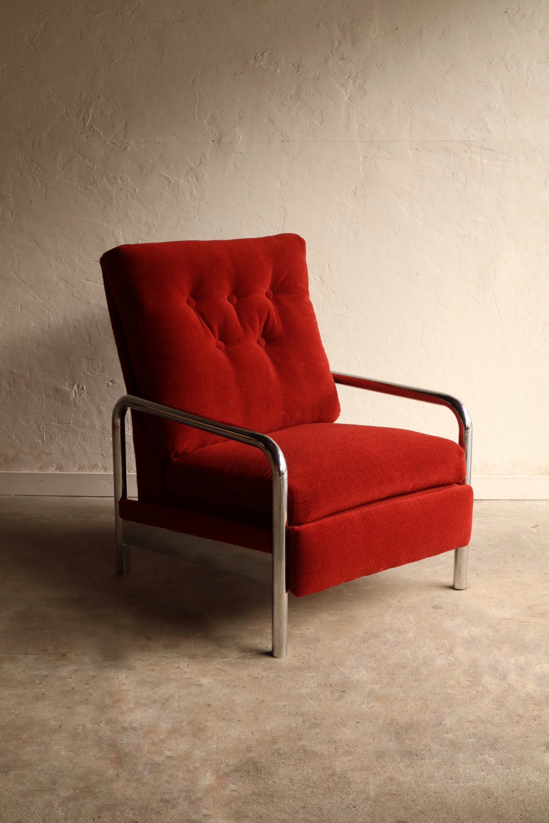 1970s Tubular Recliner