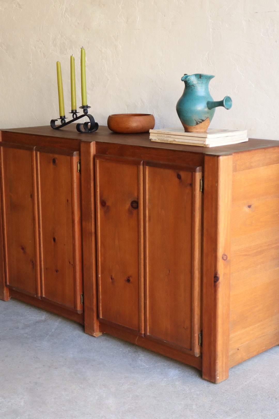 Rustic Pine Sideboard