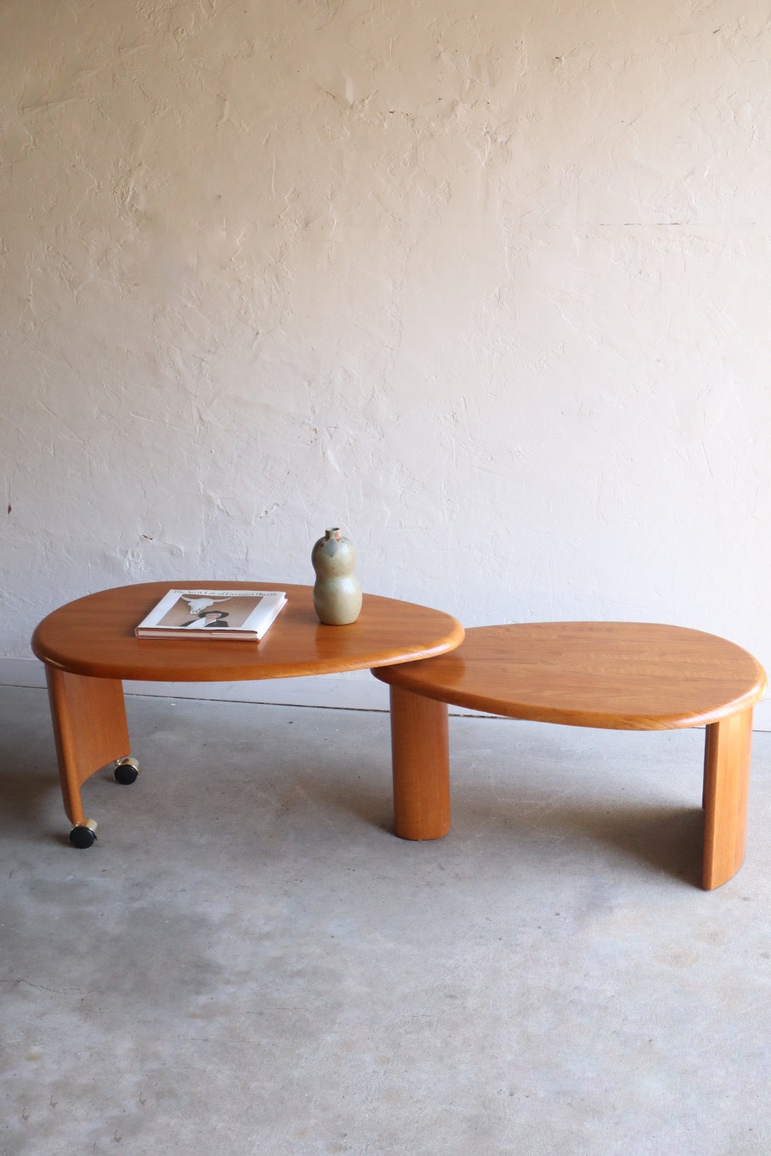 2 Tier Oak Coffee Table