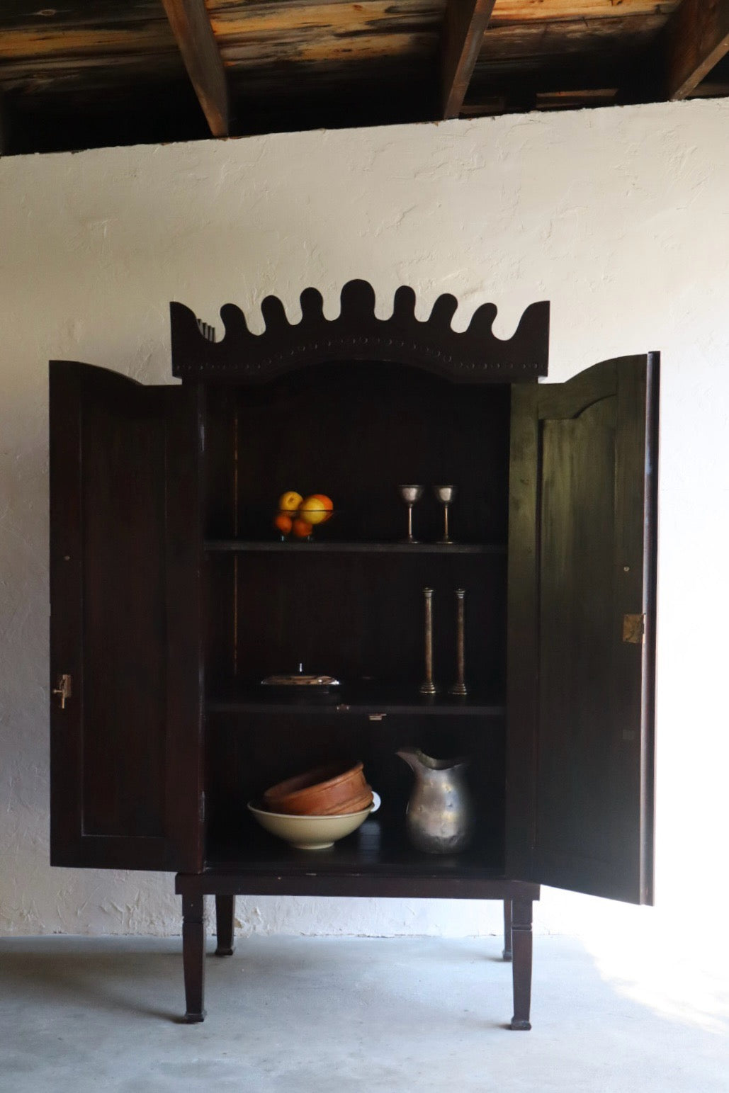 Vintage Wood Hutch