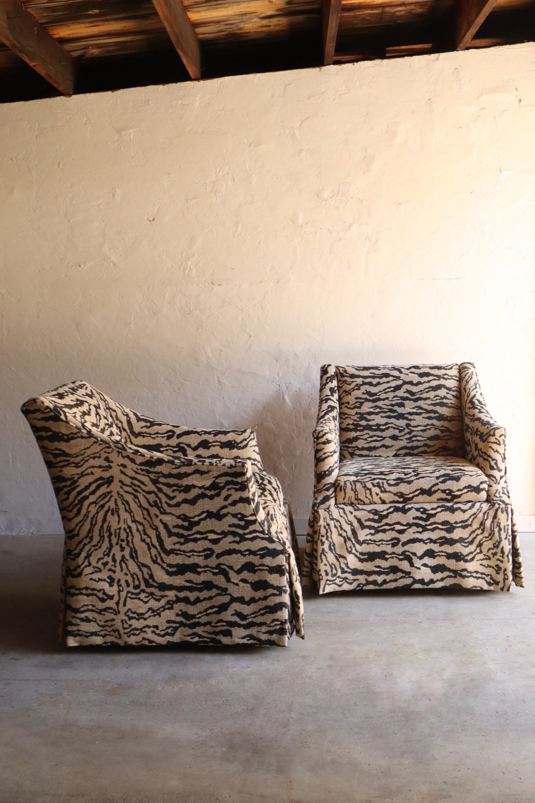 Upholstered Armchairs by Bernhardt