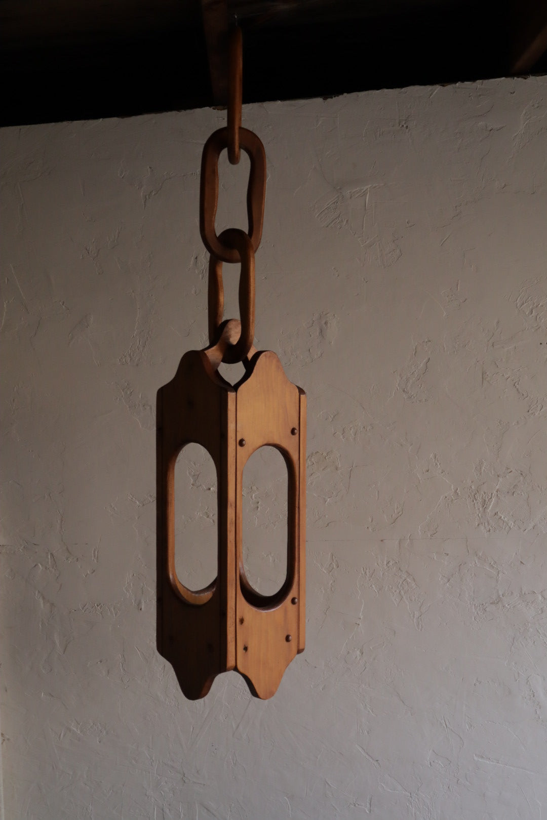 Hand Carved Plant Holder