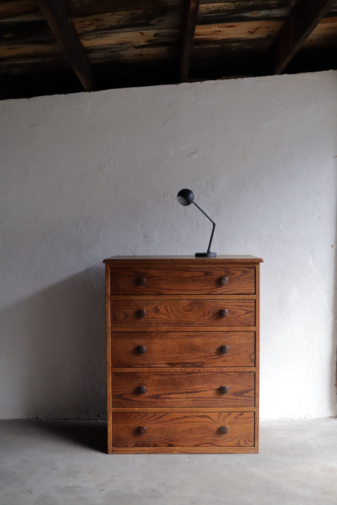 Oak Chest of Drawers