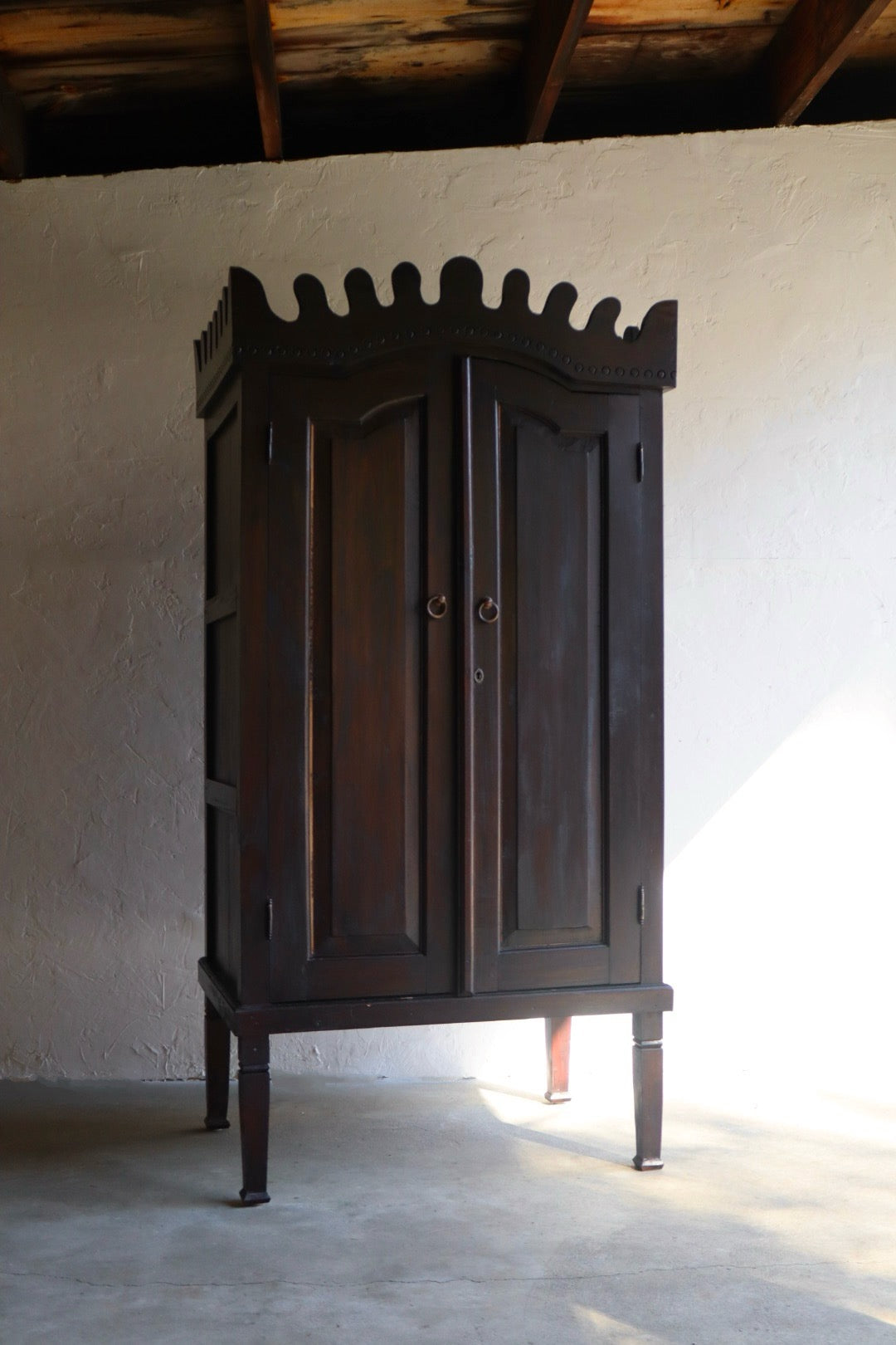 Vintage Wood Hutch