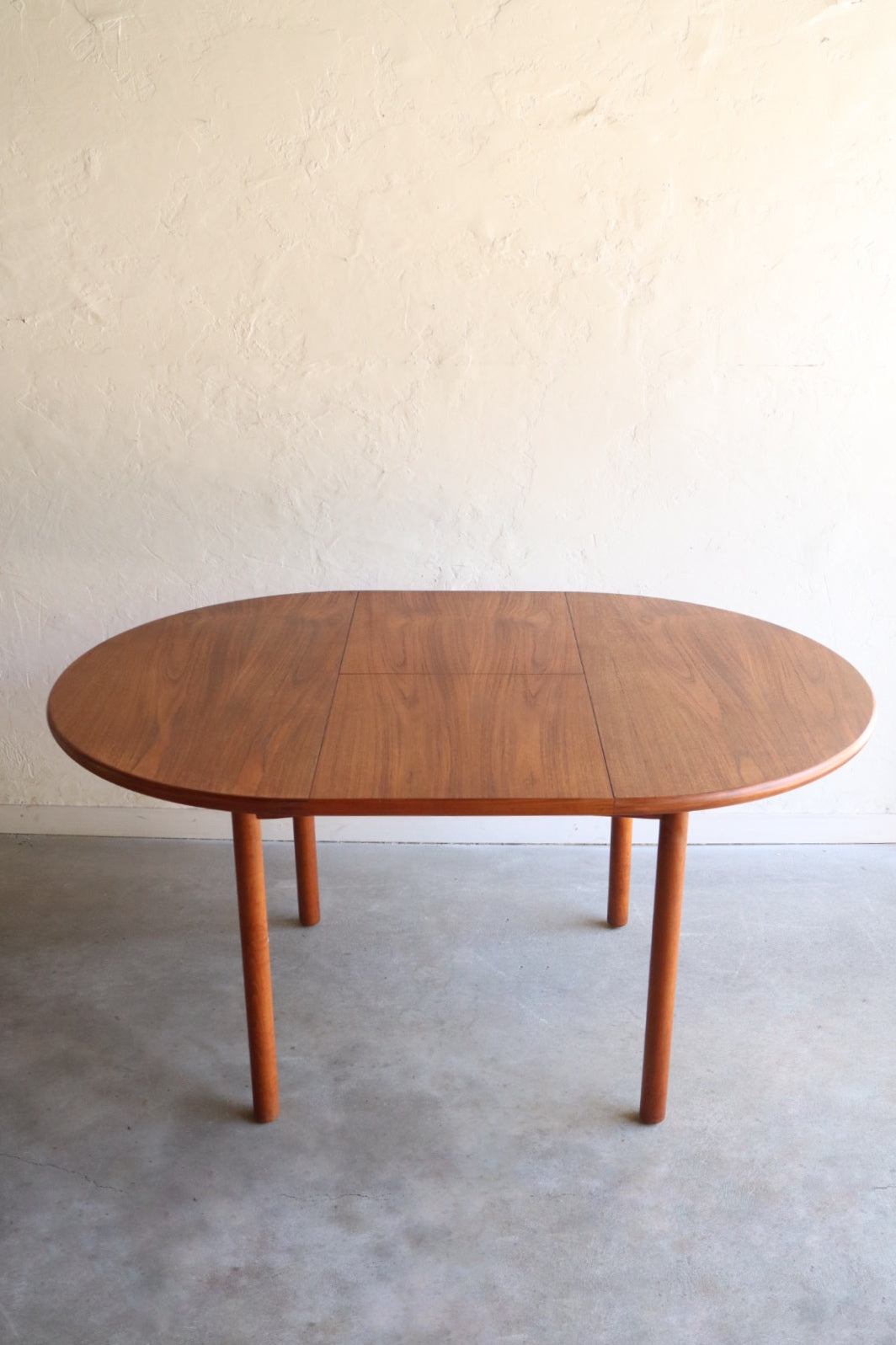 Danish Teak Expanding Dining Table