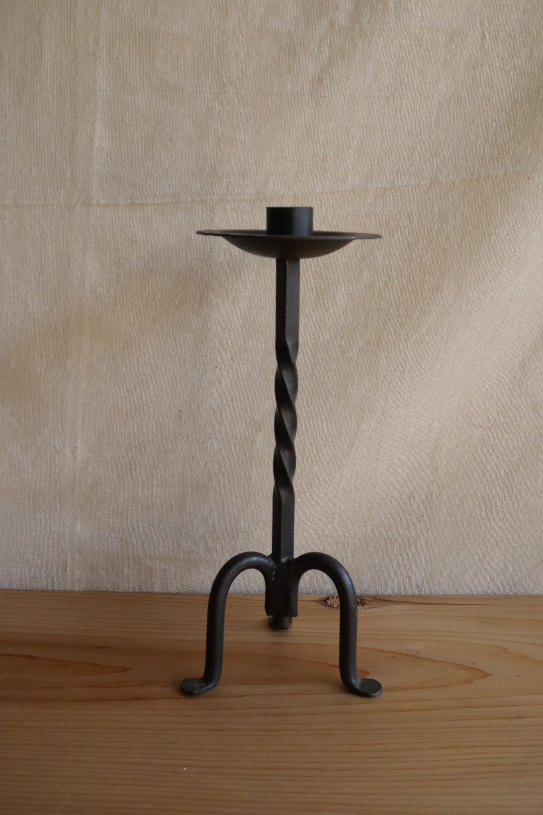 Iron Candle Holder
