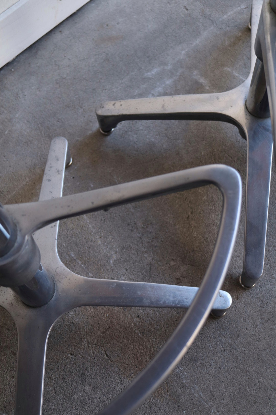 Oak & Chrome Barstools