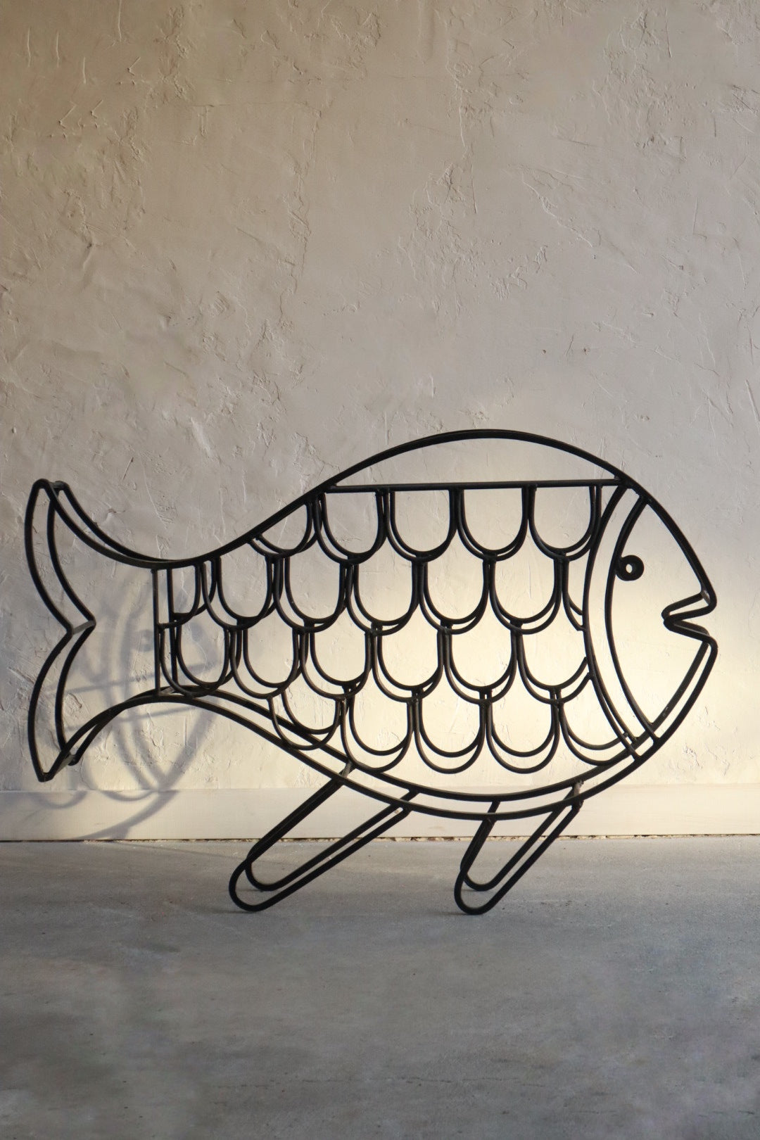 Iron Wine Rack