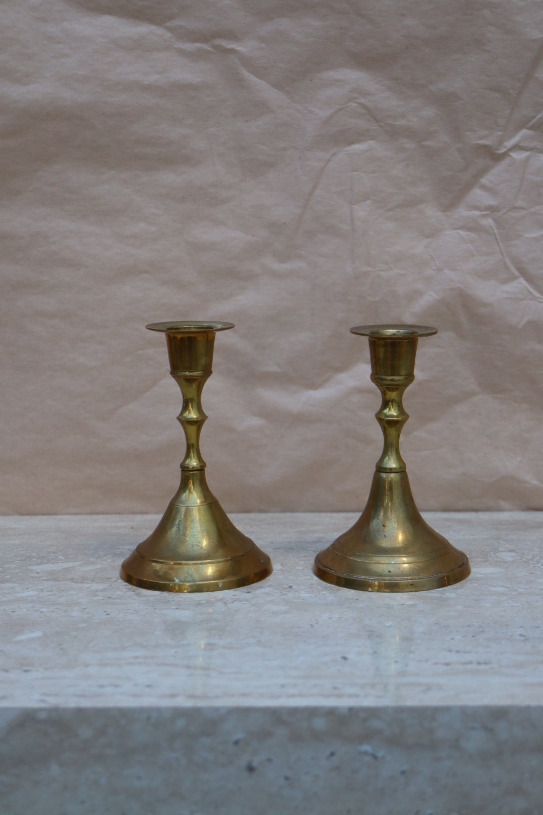 Brass Candleholders