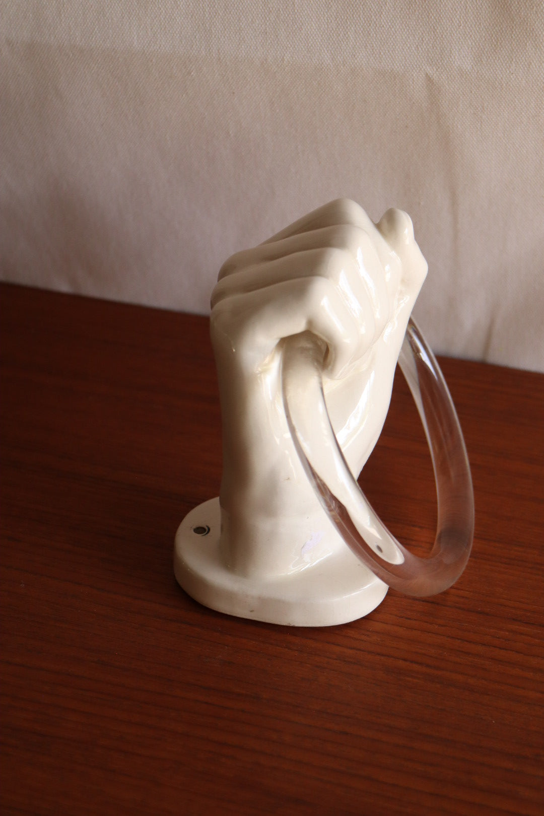 Nancy Funk Ceramic Hand Towel Holder