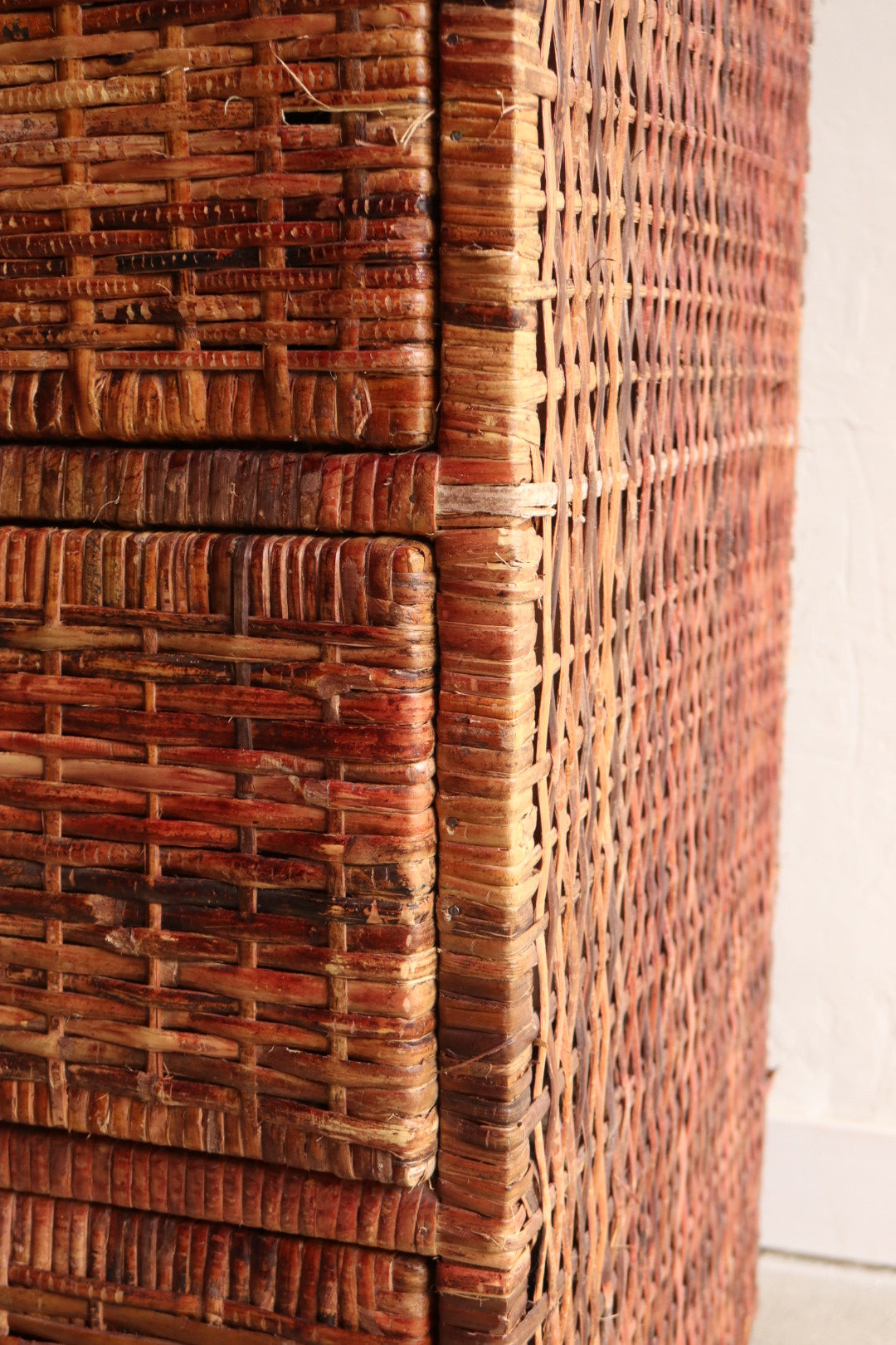 Vintage Rattan Dresser