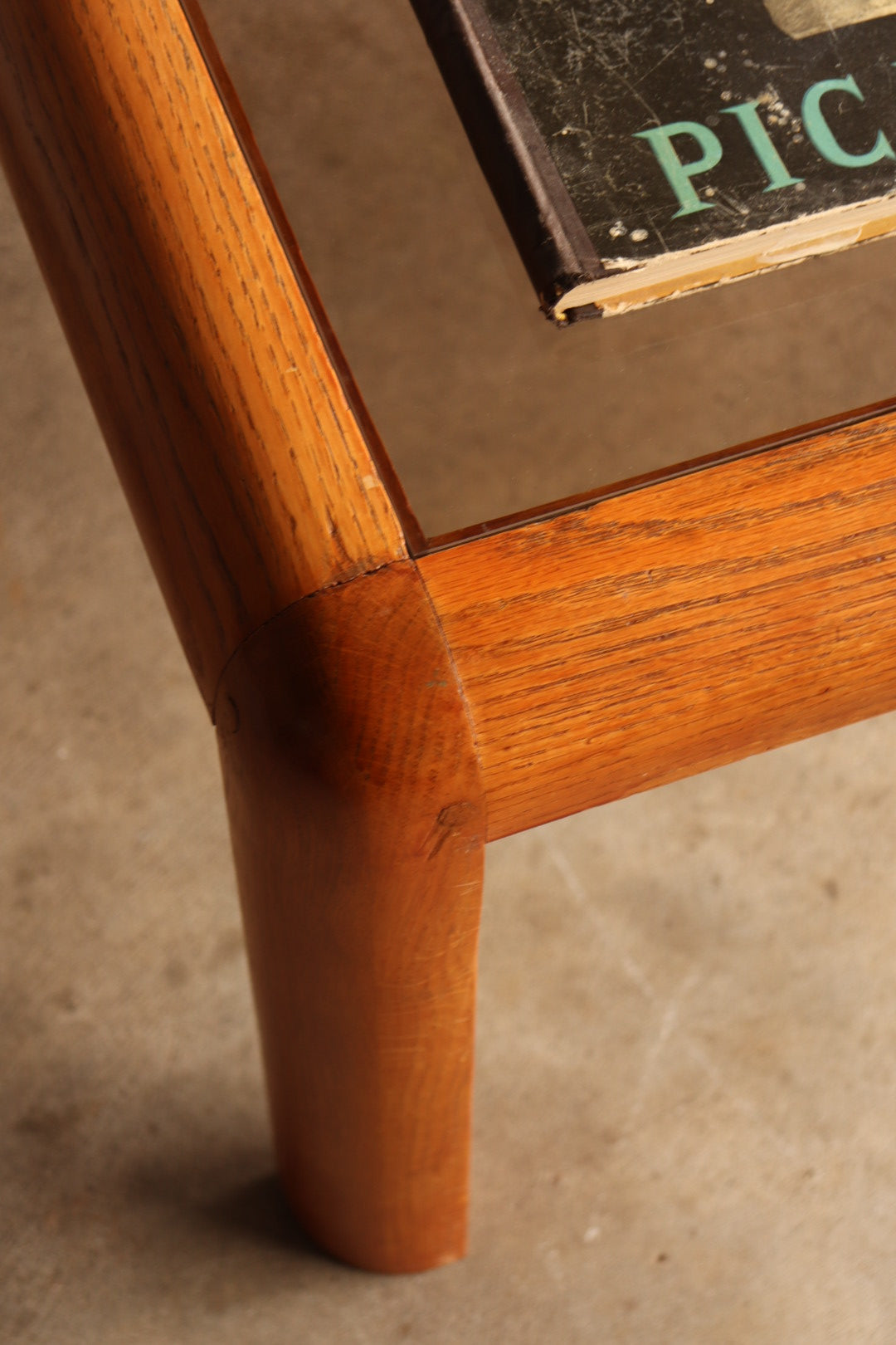 Danish Teak & Smoked Glass Coffee Table