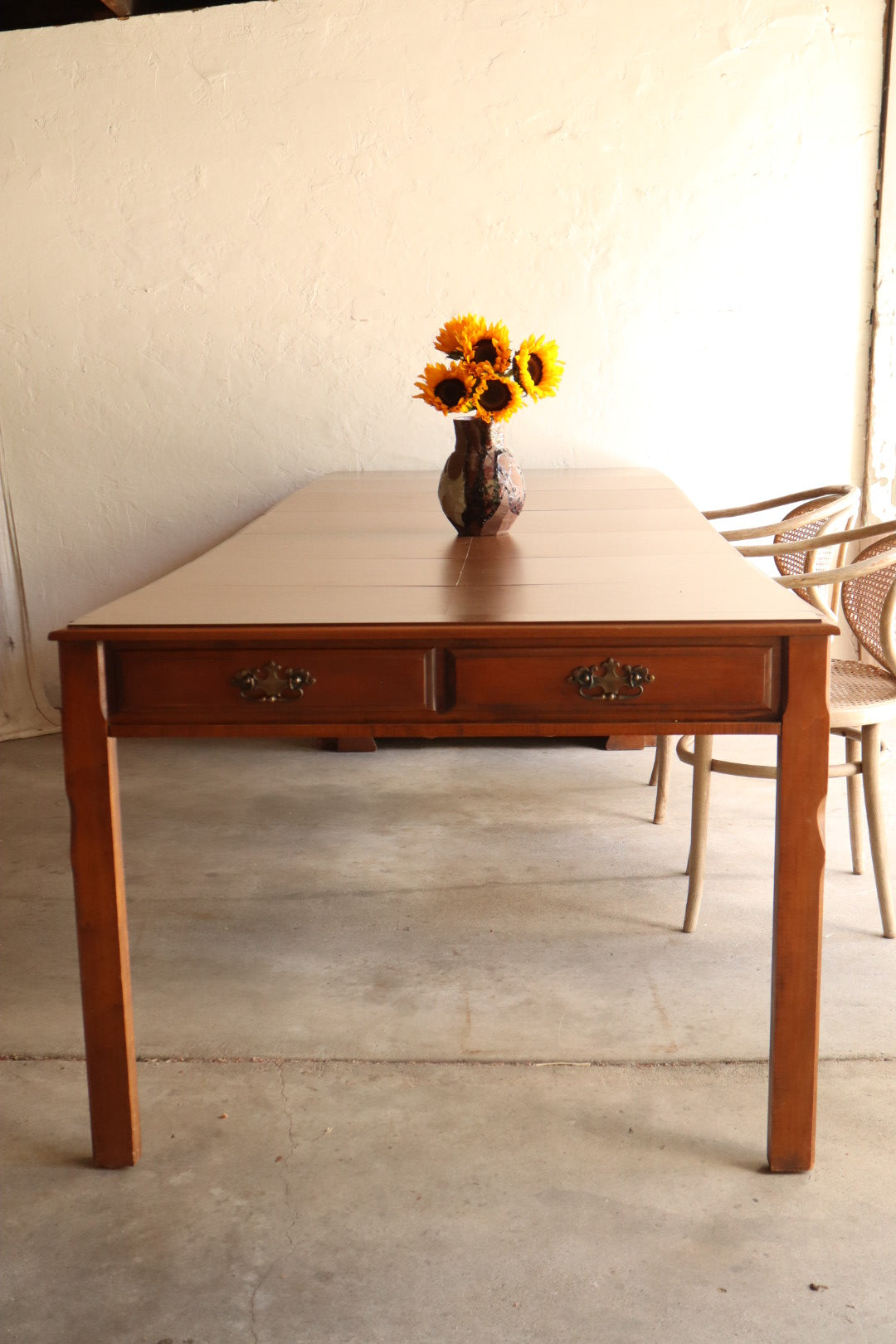 1970s Cabinet with Expanding Table