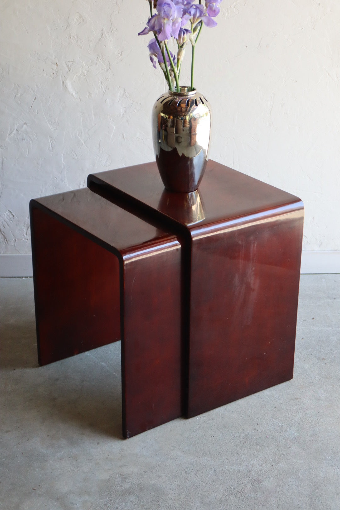 1970s Lacquered Nesting Tables