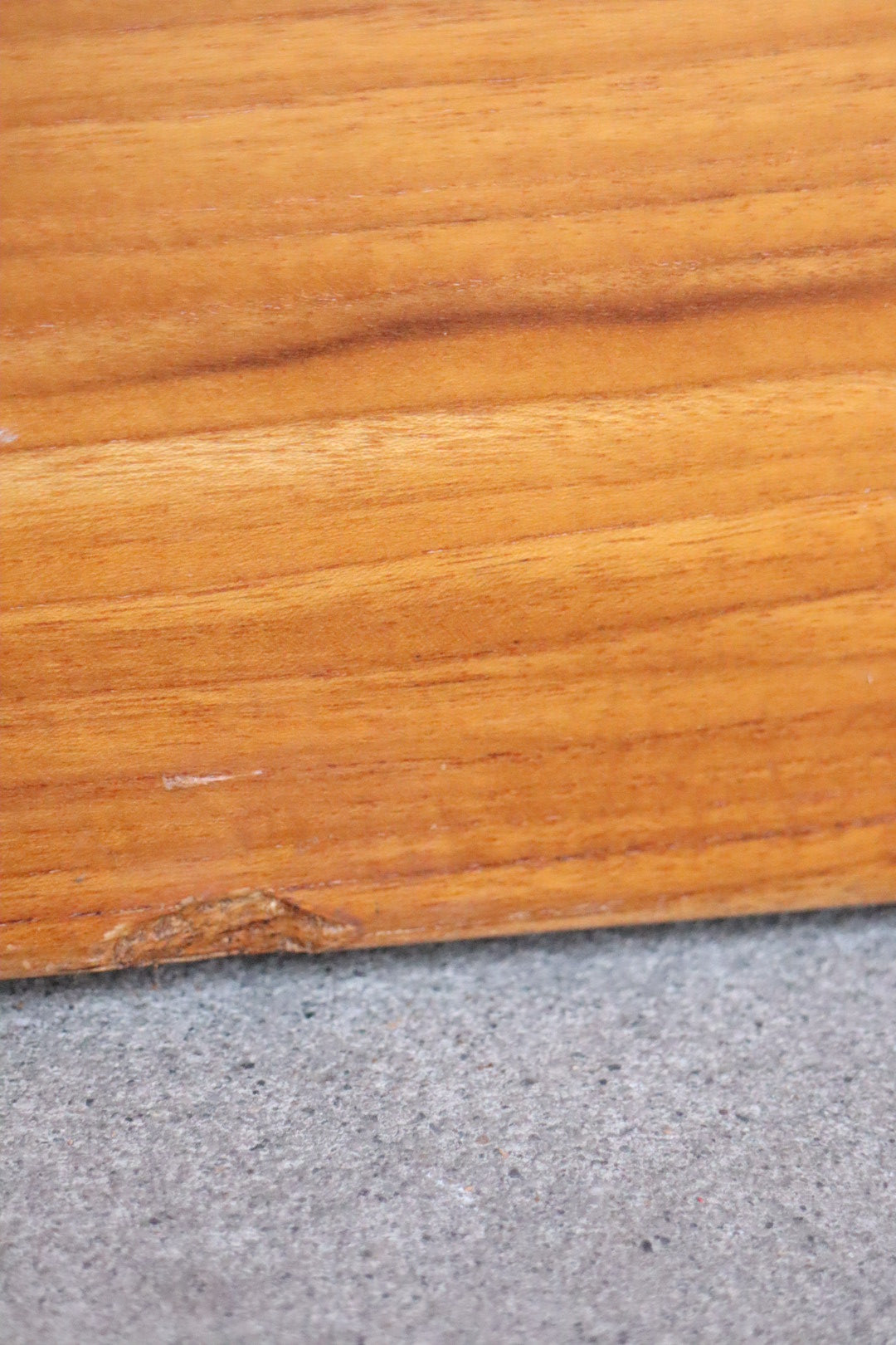 Danish Modern Teak Cal King Platform Bed Frame