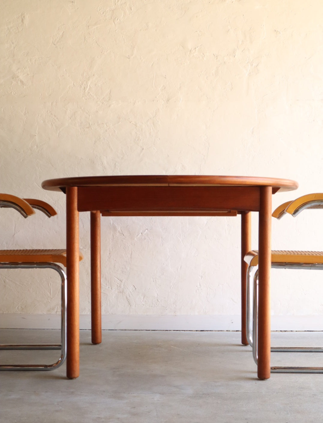Danish Teak Expanding Dining Table