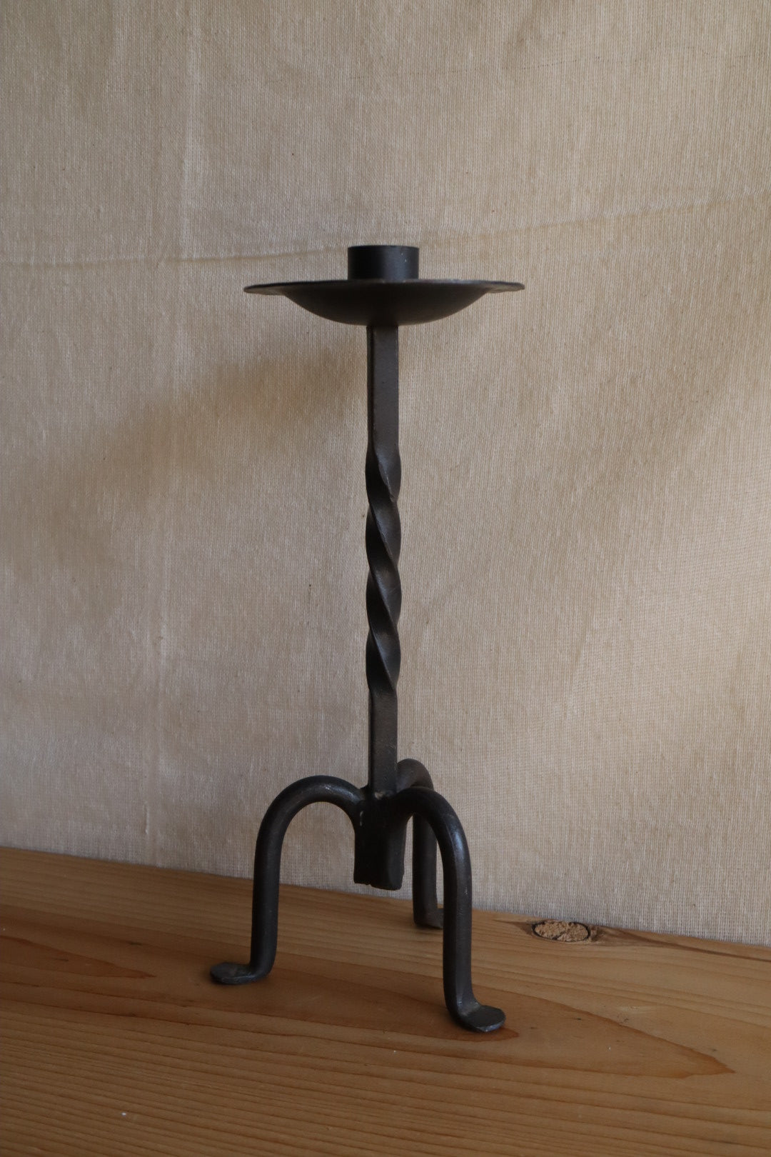 Iron Candle Holder