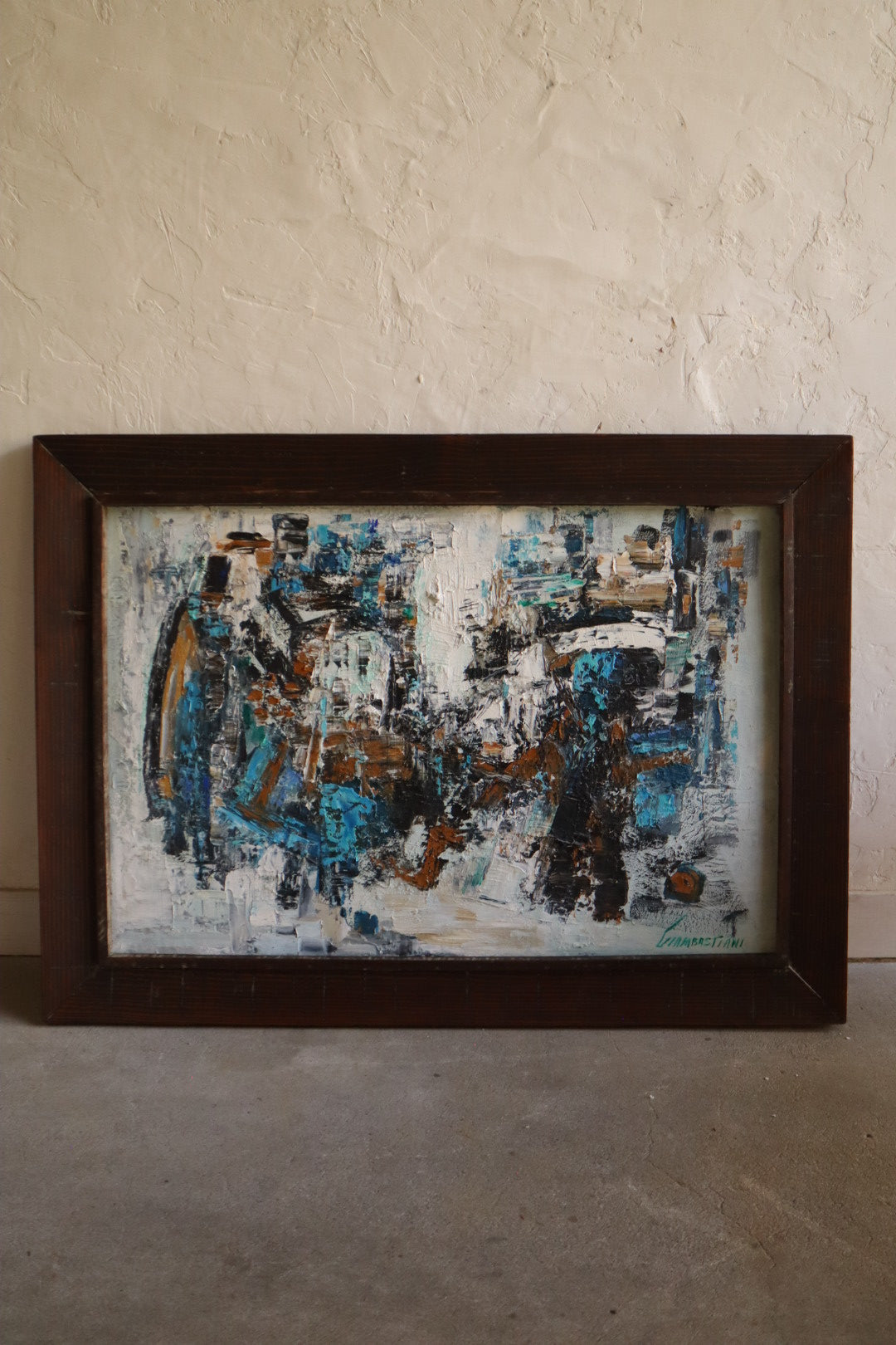 Vintage Oil Painting by Lida Giambastiani