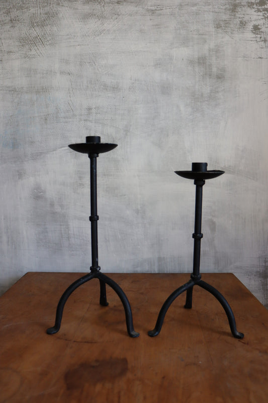 Iron Candle Holders (pair)