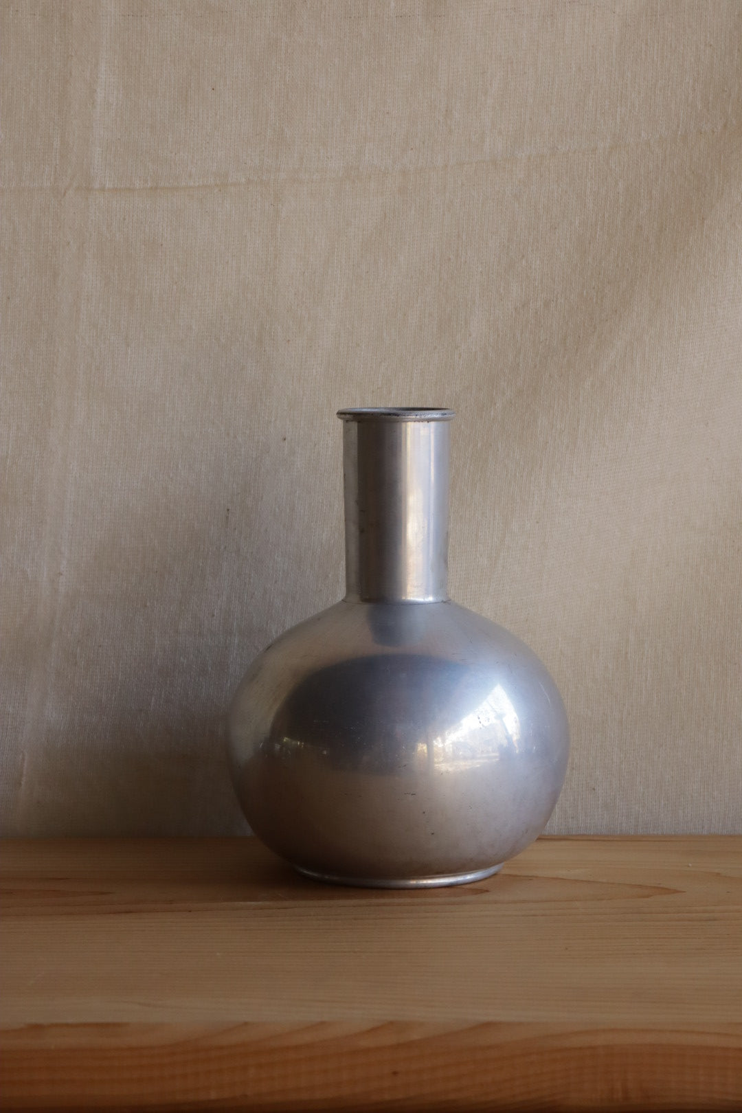 Vintage Aluminum Vase