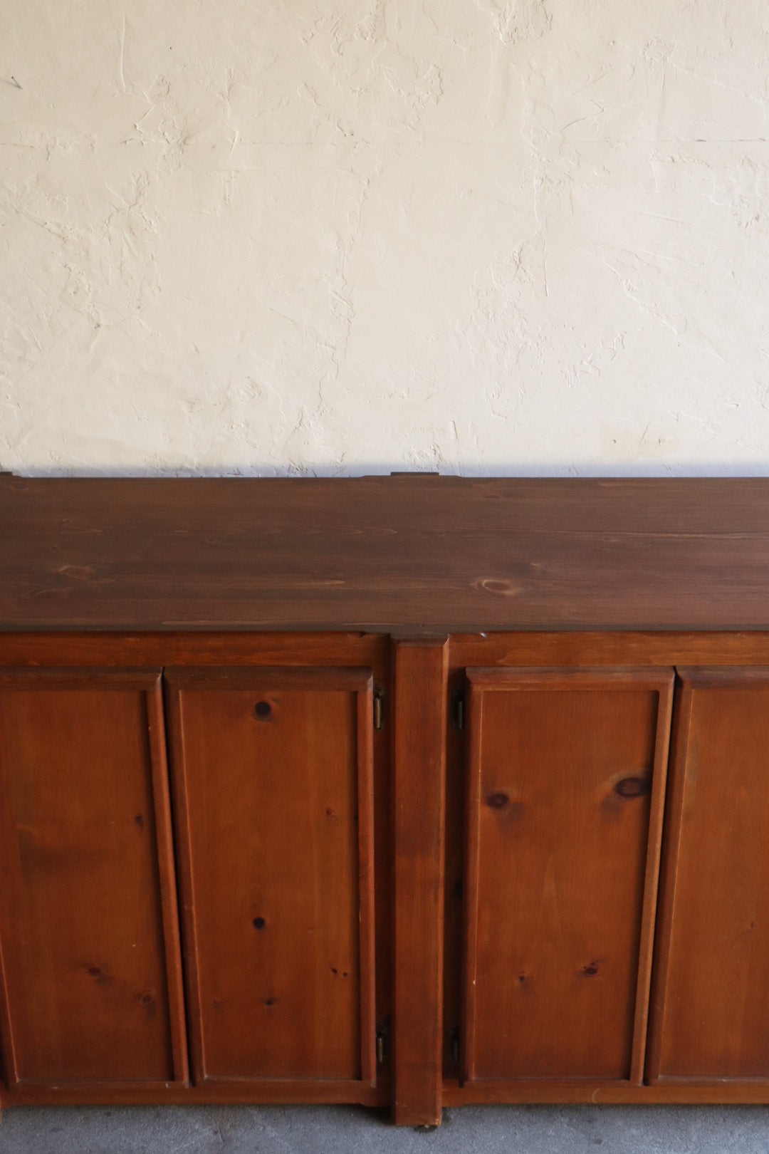 Rustic Pine Sideboard