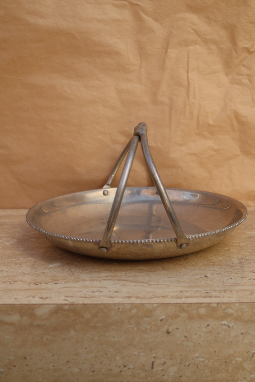 Vintage Aluminum Dish