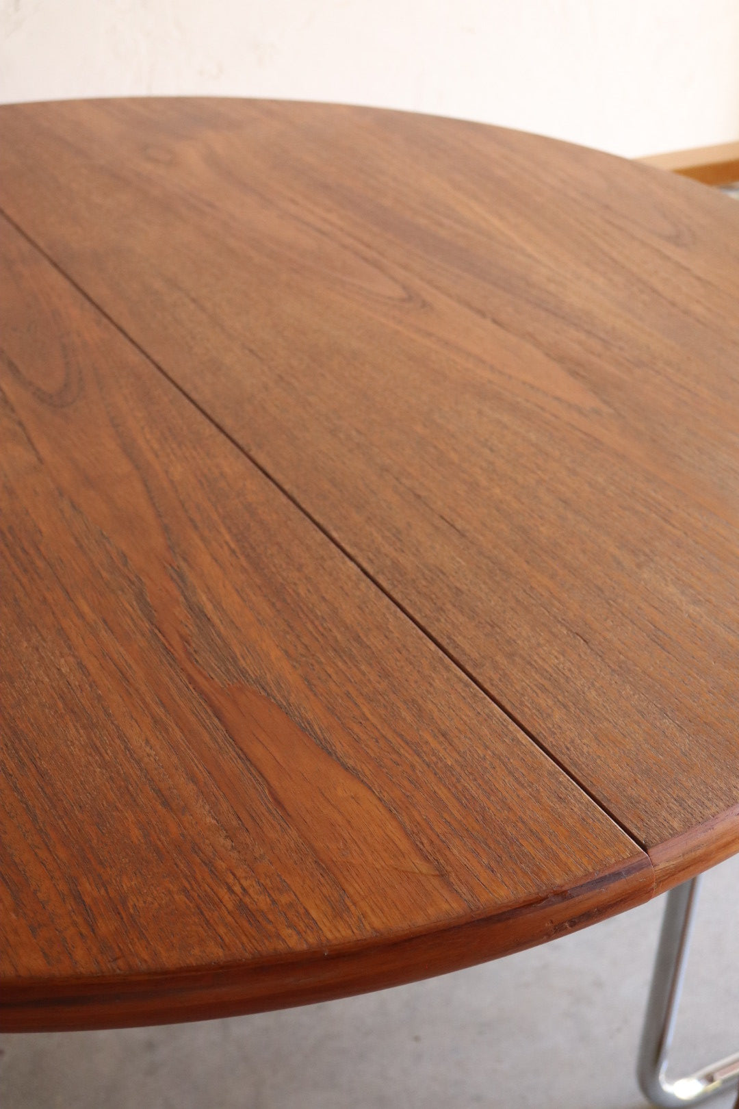 Danish Teak Expanding Dining Table