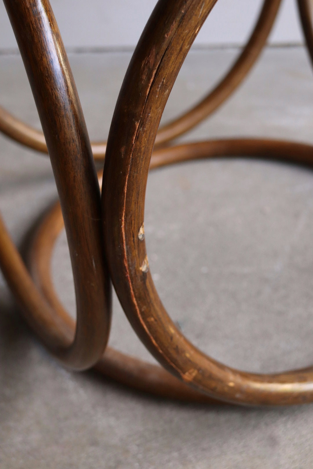 Thonet Style Cane Stool