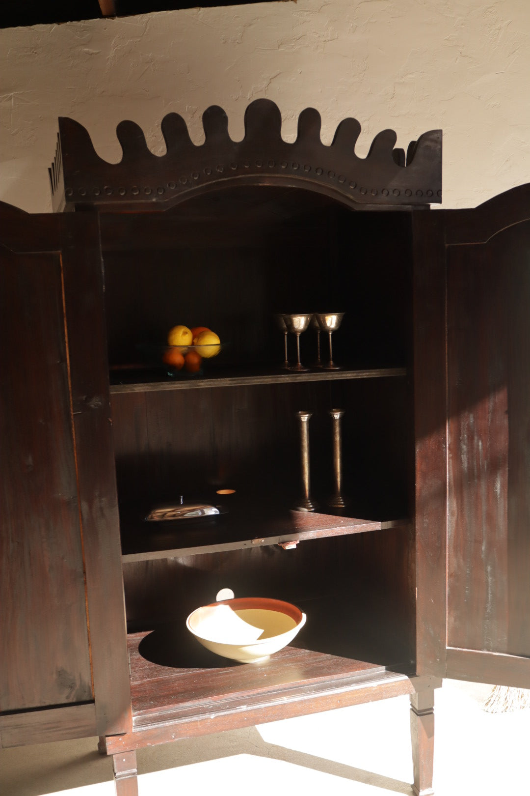 Vintage Wood Hutch