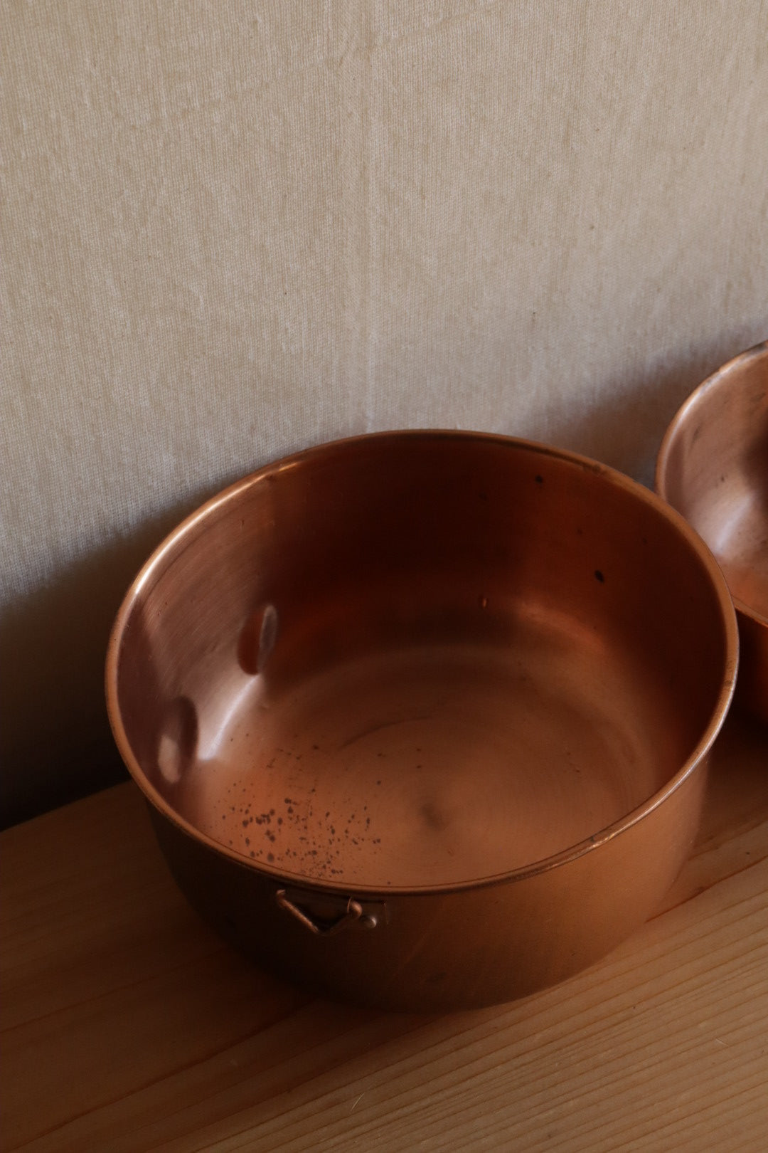 Copper Mixing Bowls