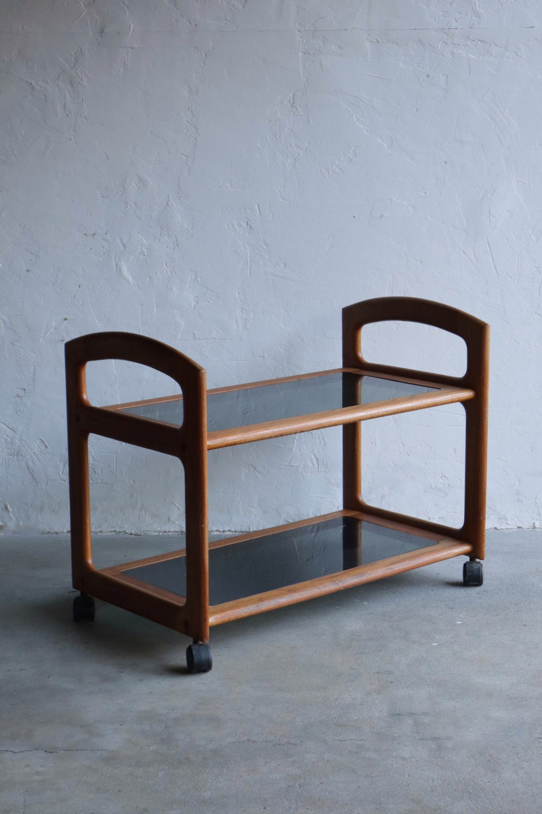 Danish Teak Bar Cart