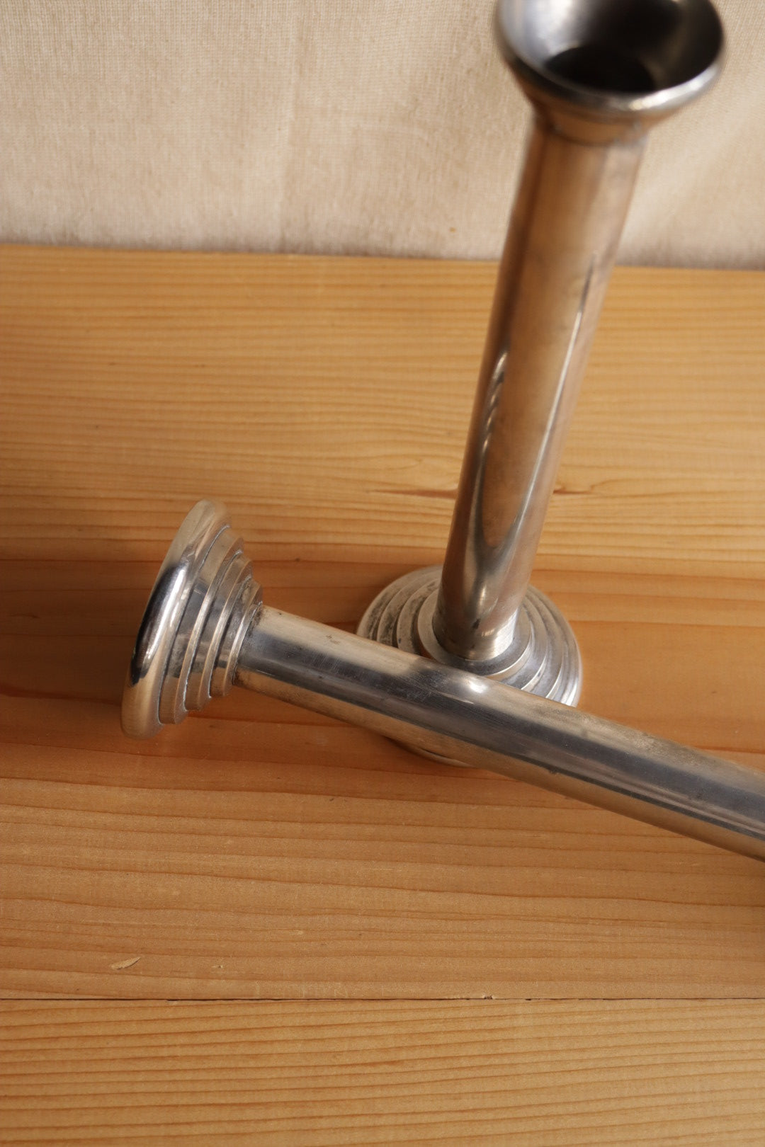 Silver Candle Holders