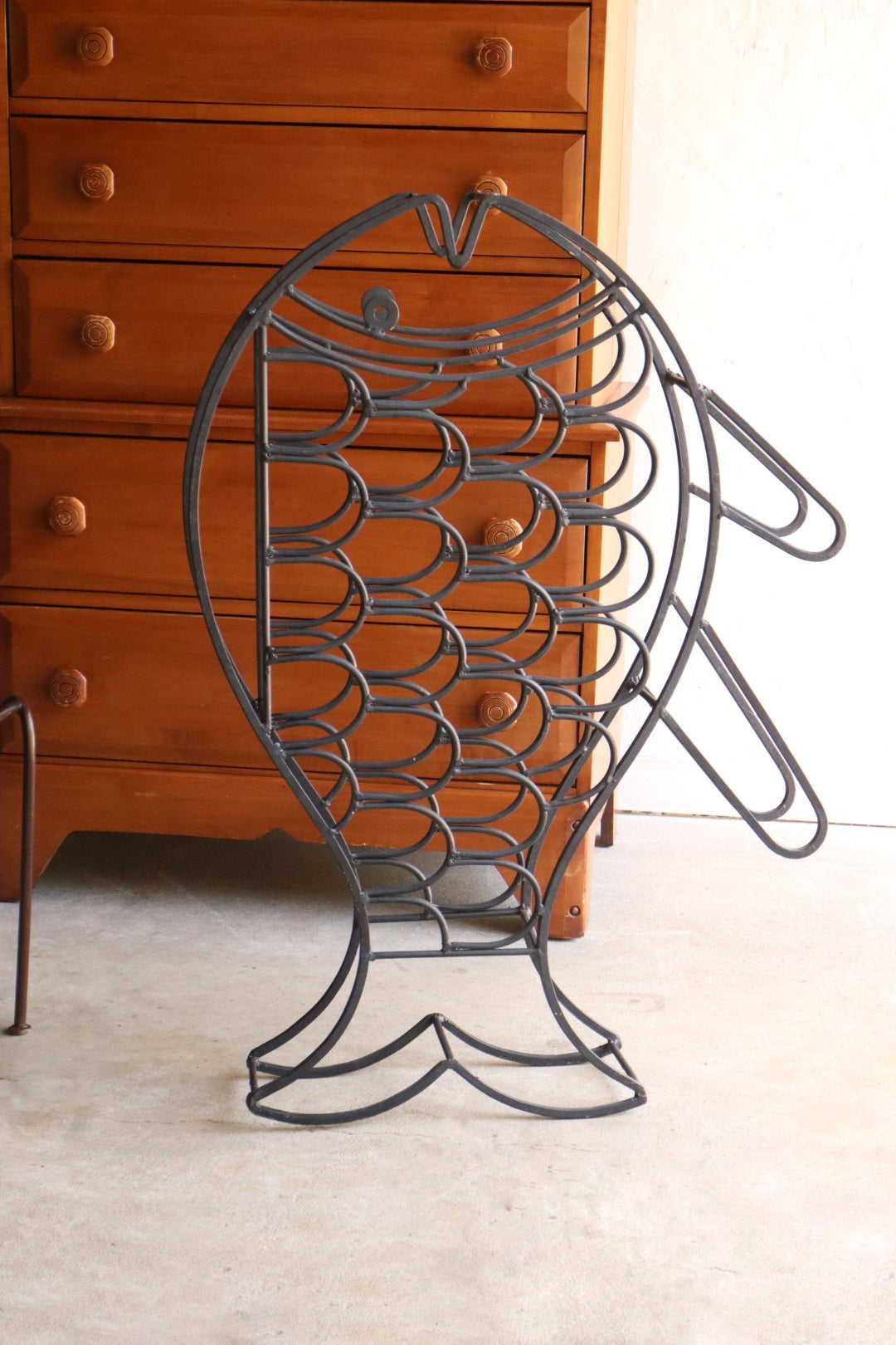 Iron Wine Rack