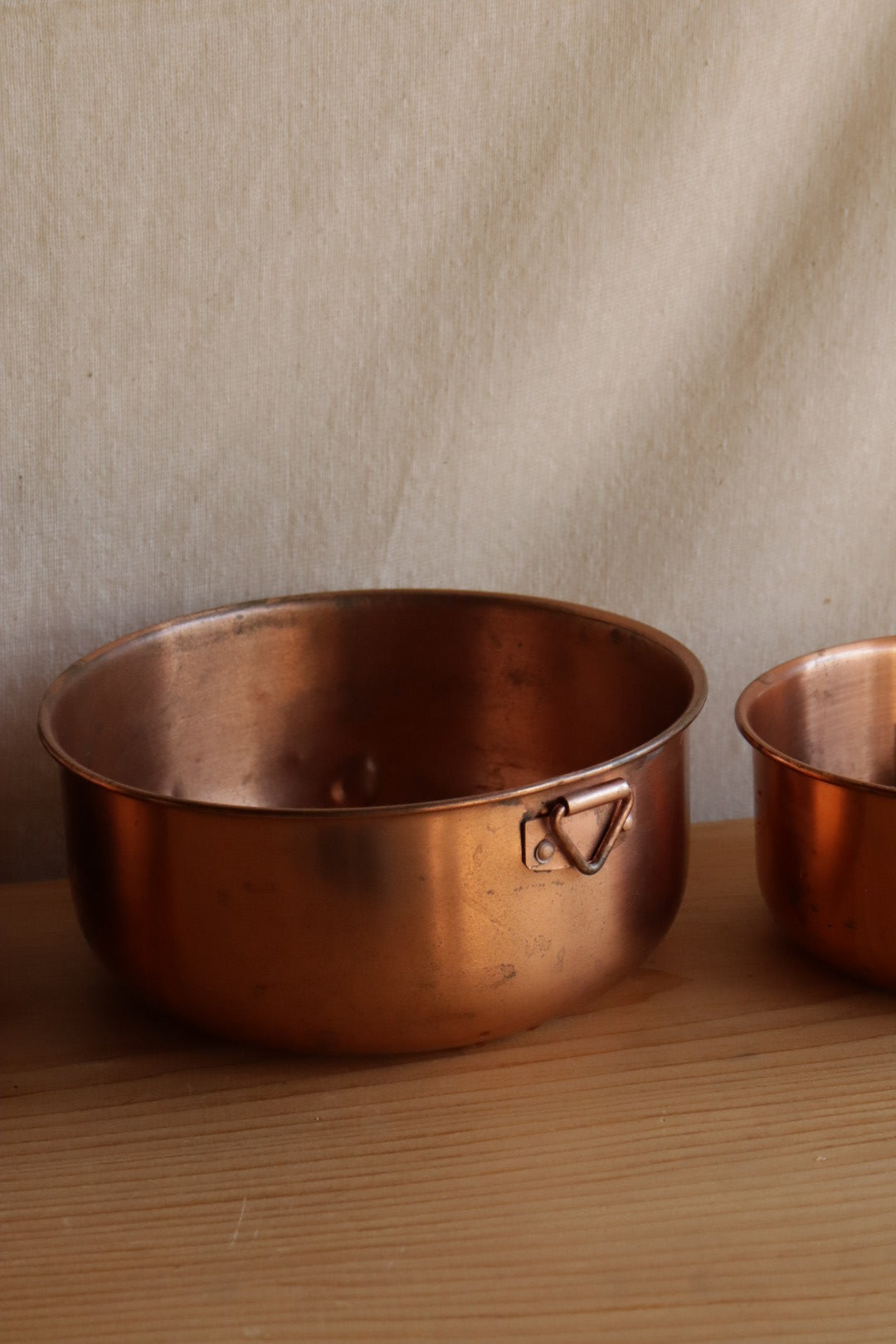 Copper Mixing Bowls