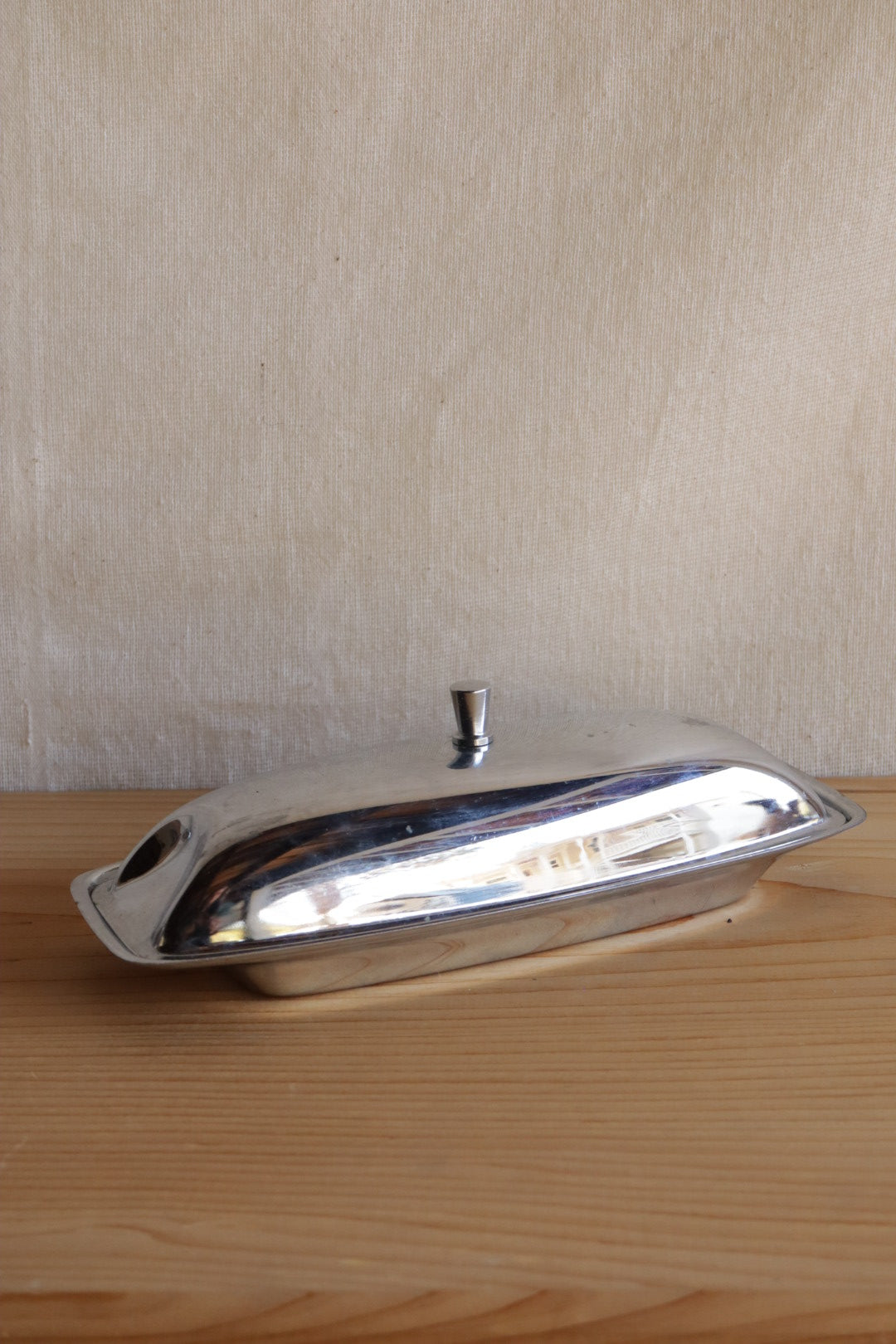 Silver Butter Dish