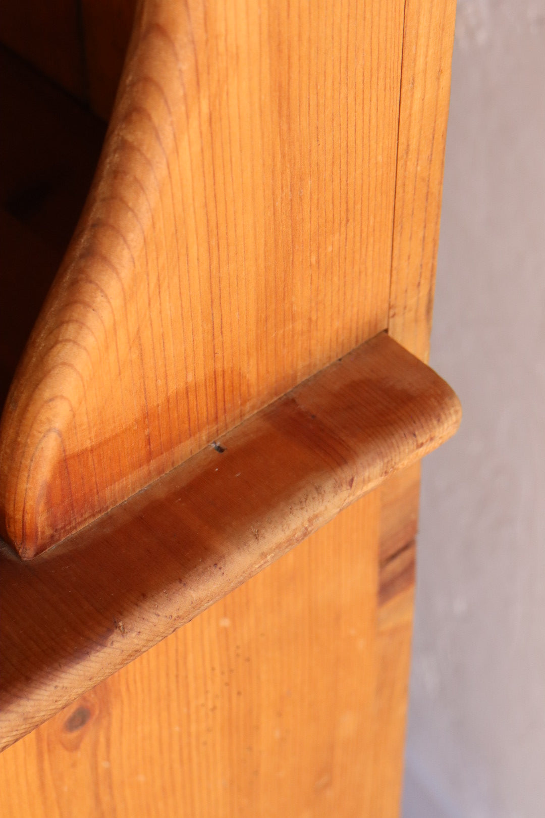 Rustic Pine Hutch