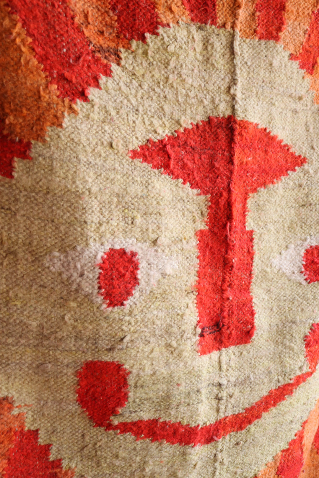 Vintage Handmade Wool Rug