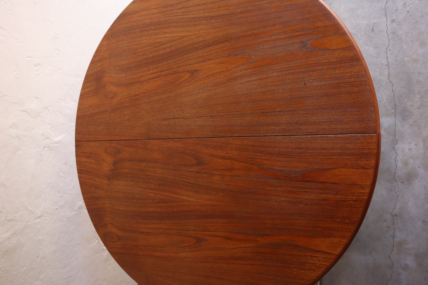 Danish Teak Expanding Dining Table
