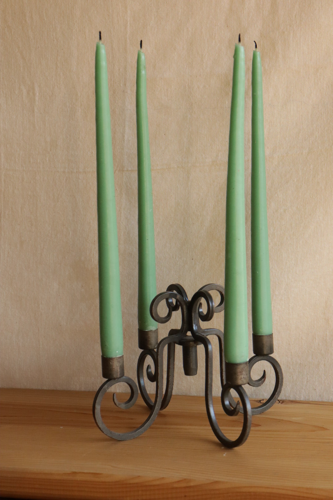 Wrought Iron Candelabra