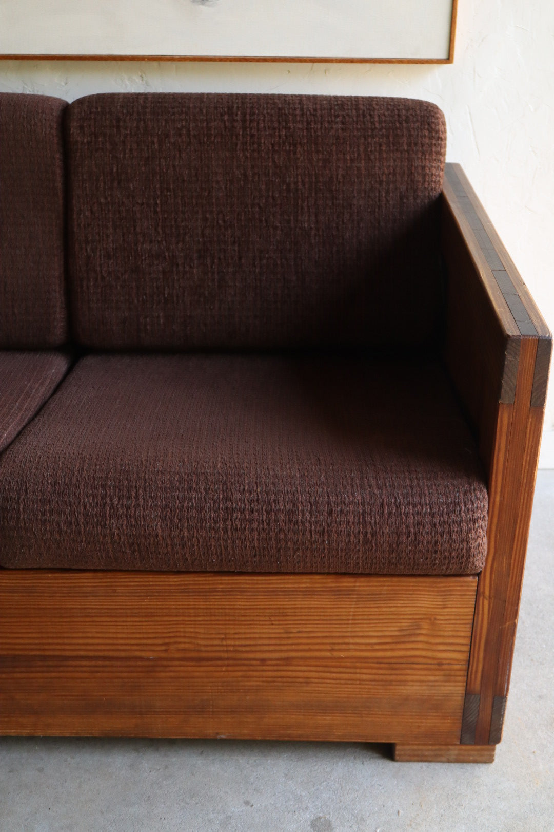 Rustic Pine Loveseat