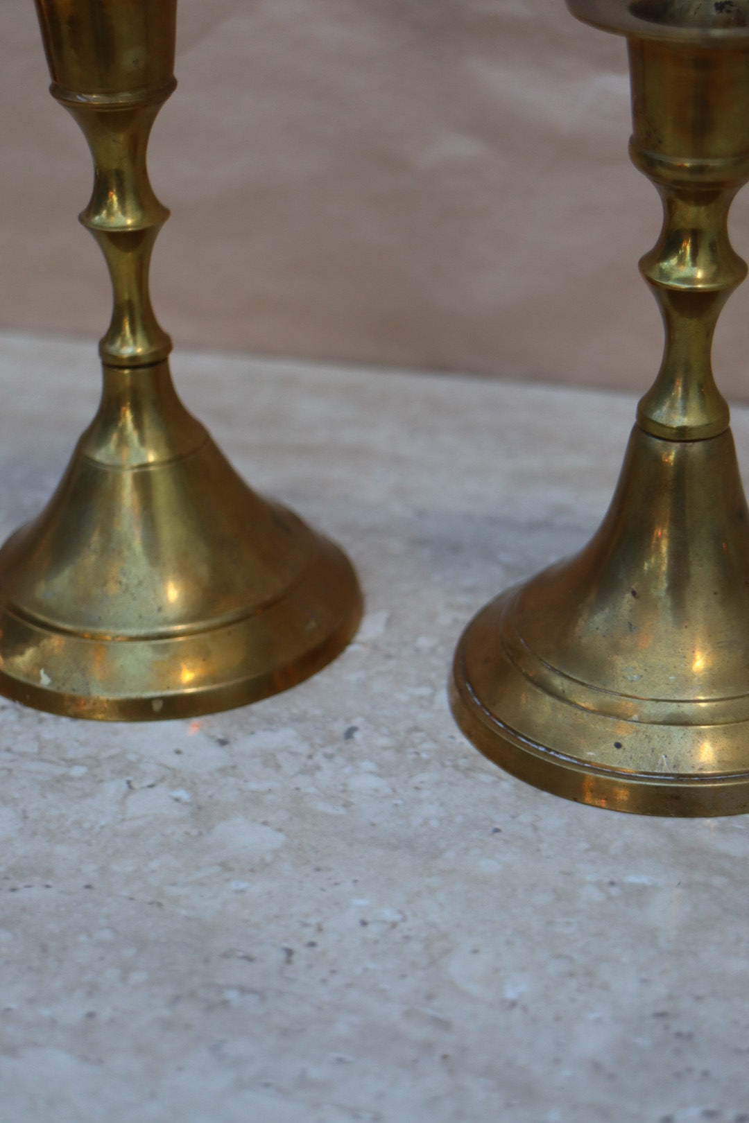 Brass Candleholders